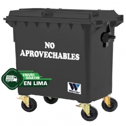 CONTENEDOR CON 4 RUEDAS WEBER 770L